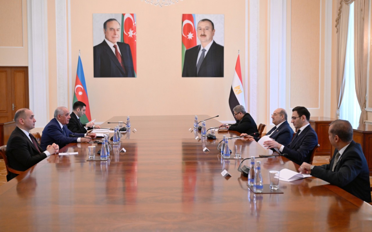 Əli Əsədov Misir Senatının sədri iləGÖRÜŞDÜ